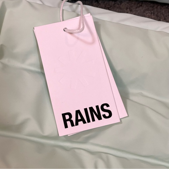 RAINS Loop Shopper Mini Puffer Bag - Mineral - Picture 5 of 8